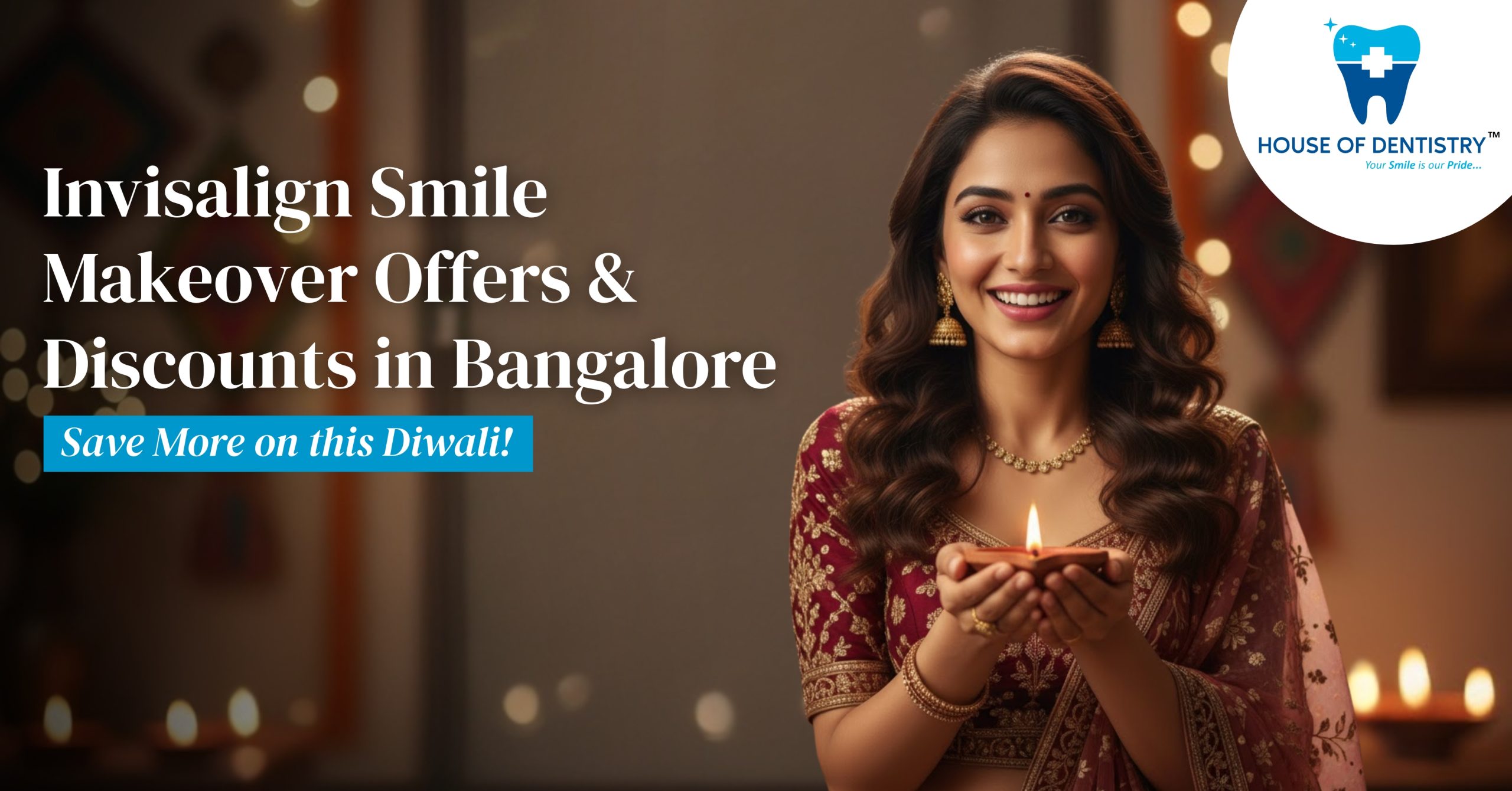 Invisalign Smile Makeover Offers & Discounts in Bangalore – Save More This Diwali!