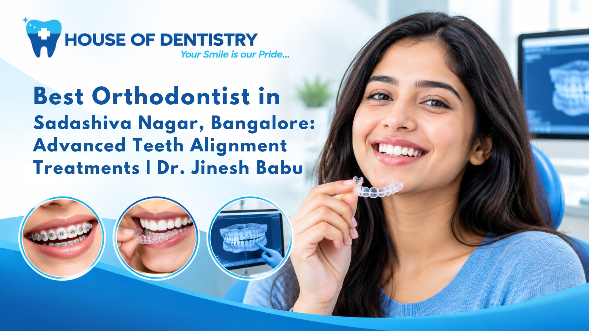 Best Orthodontist in Sadashiva Nagar, Bangalore: Advanced Teeth Alignment Treatments | Dr. Jinesh Babu